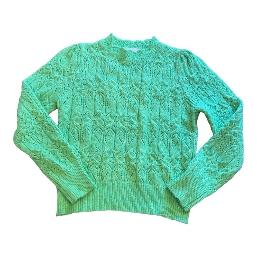 Karl Marc John Pointelle Sweater